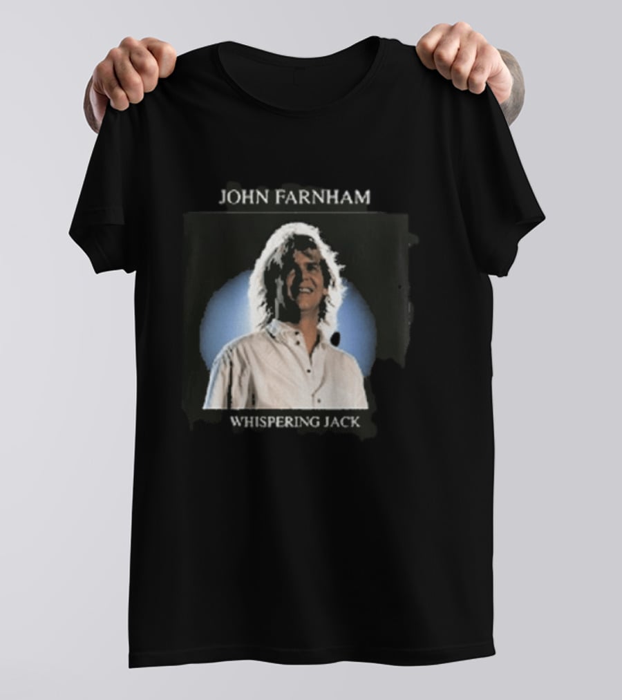John Farnham Whispering Jack Photo Vintage Album Cover T-Shirt