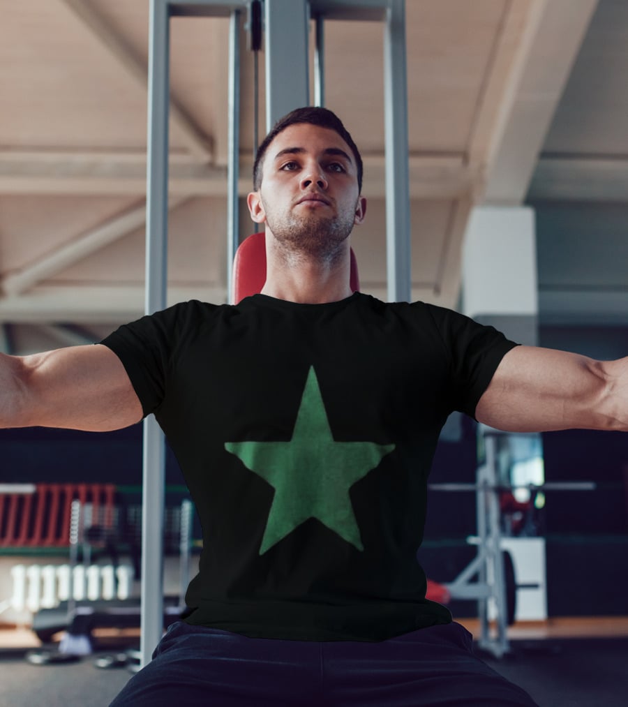 Justin Bieber World Star Imports Green Star T-Shirt