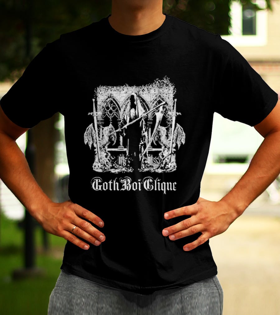 Goth Boi Clique Cathedral Reaper Gothic T-Shirt