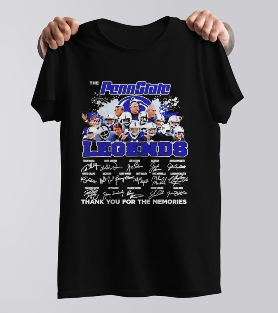 Penn State Legends Thank You For The Memories T-Shirt