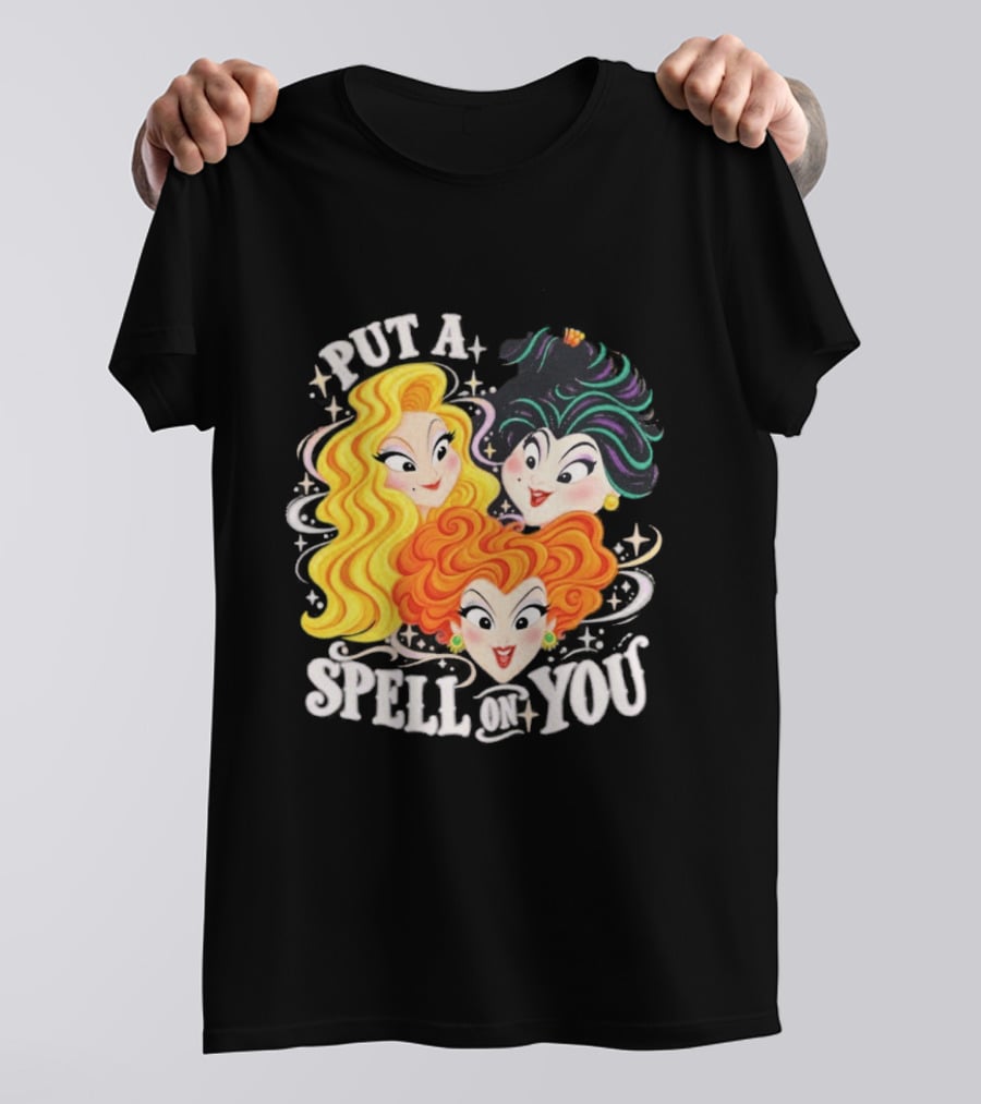 Hocus Pocus I Put A Spell On You Halloween Trio T-Shirt