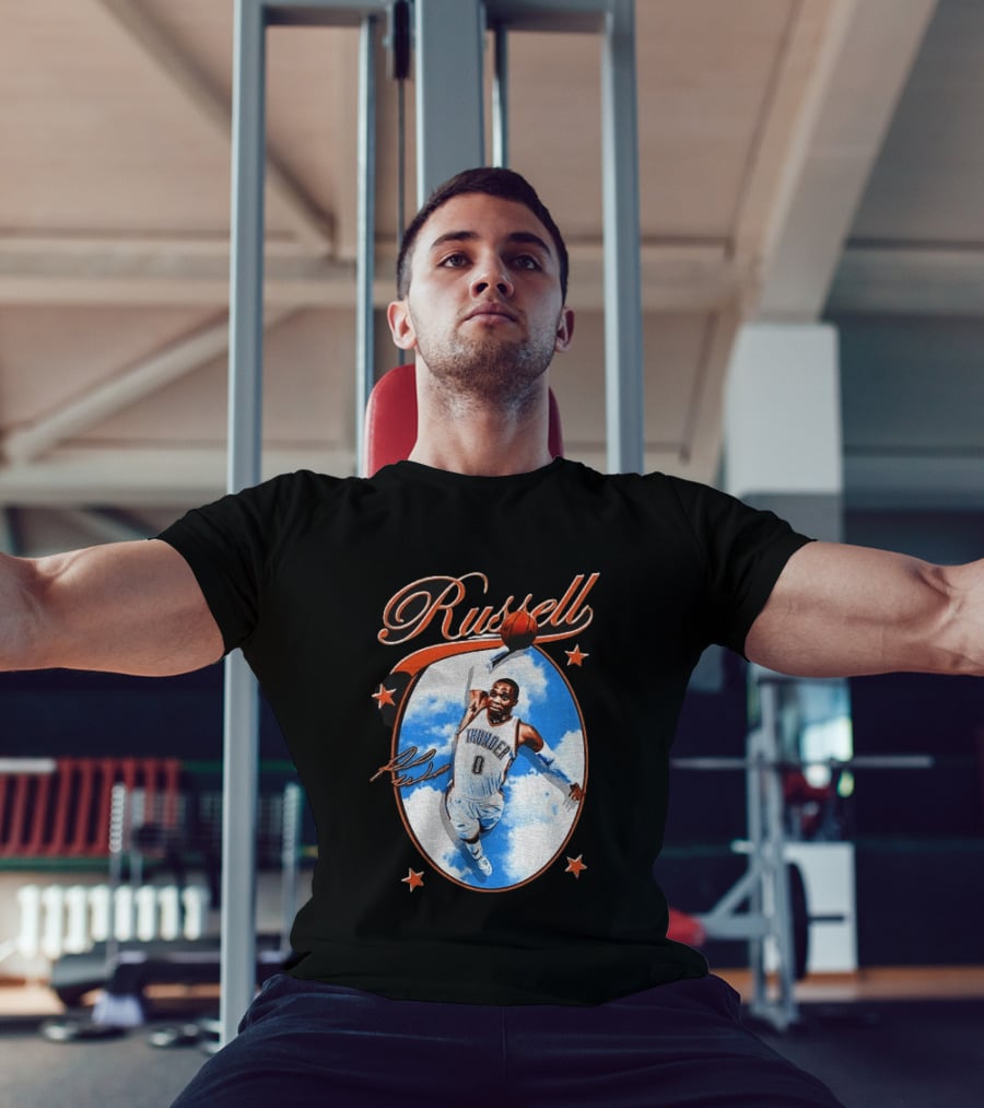 Russell Westbrook Thunder Basketball Legend T-Shirt