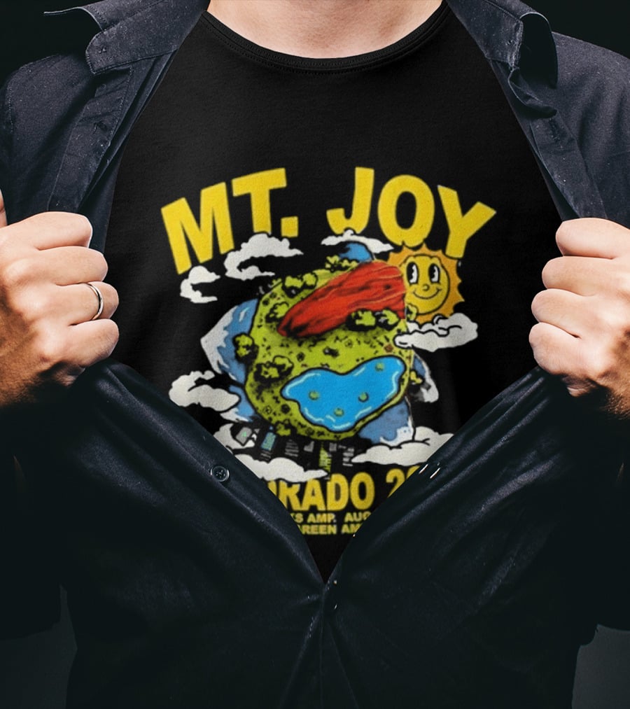 MT. Joy Colorado 2026 Red Rocks Amphitheatre August 13 Fiddler's Green August 15 T-Shirt
