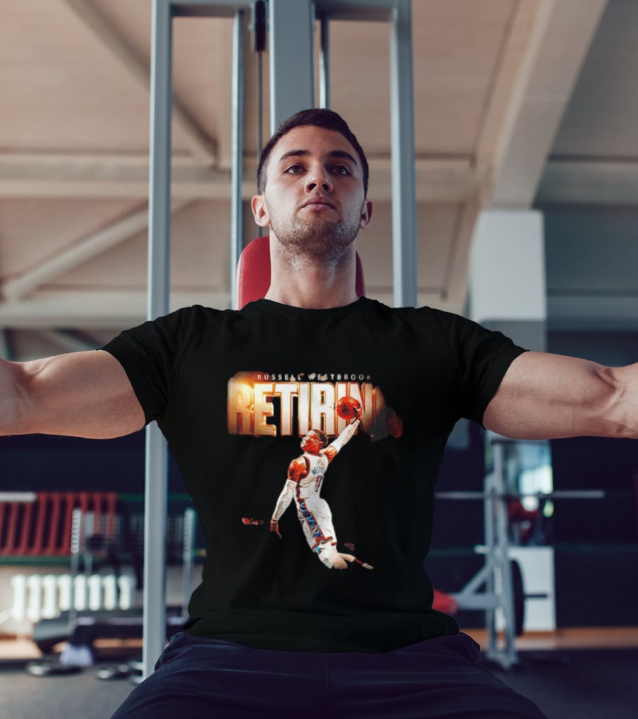 Russell Westbrook Retiring OKC Thunder Legend Dunk T-Shirt