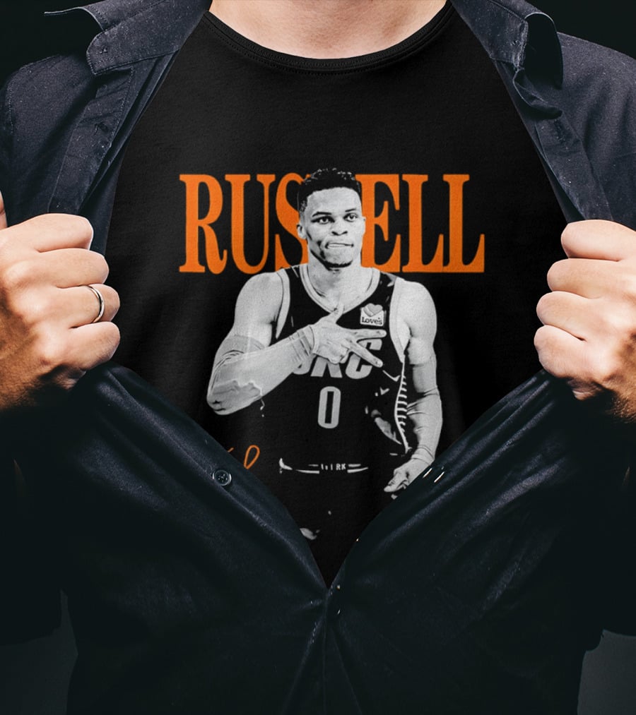 Russell Westbrook OKC Thunder Signature T-Shirt