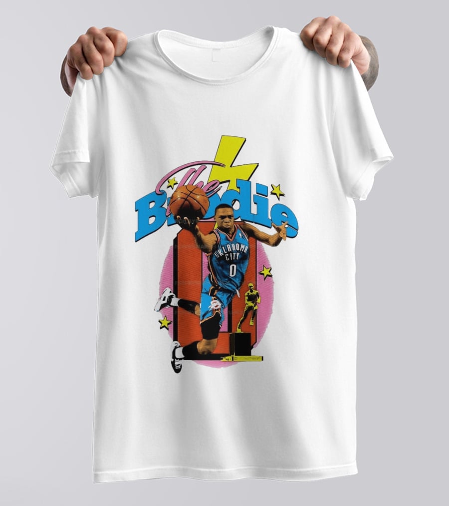 Russell Westbrook The Brodie Oklahoma City Thunder NBA Basketball T-Shirt