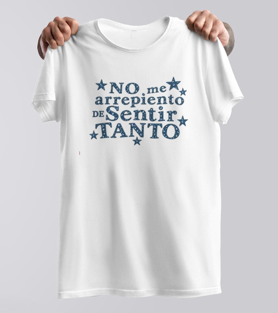 Karol G No Me Arrepiento De Sentir Tanto Stars T-Shirt