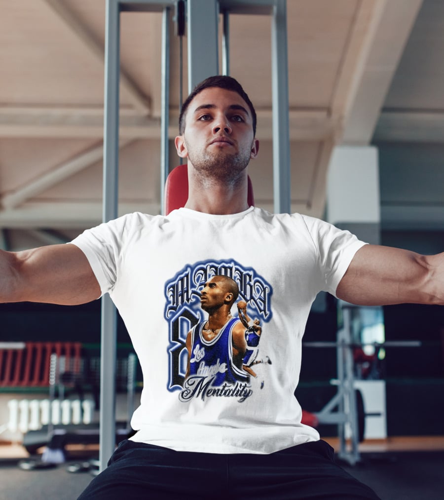 Kobe Bryant Mamba Mentality Los Angeles 8 Basketball T-Shirt