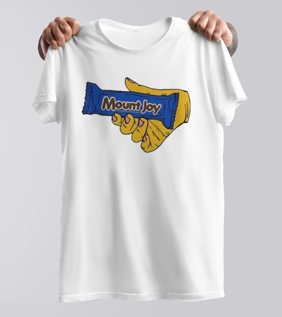 Mount Joy Candy Wrapper Hand Holding T-Shirt