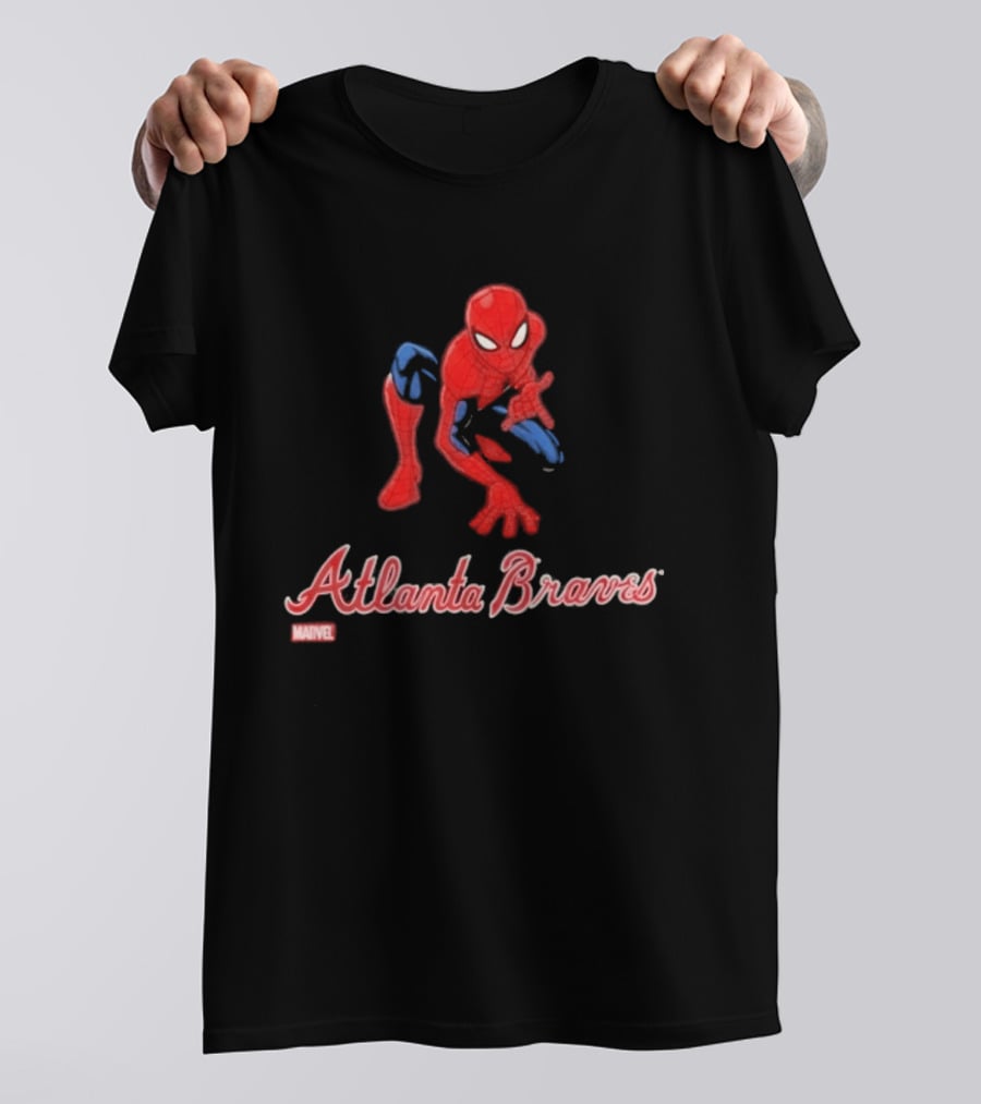 Atlanta Braves Spider Man Collaboration Marvel 2026 Brand New Day T-Shirt