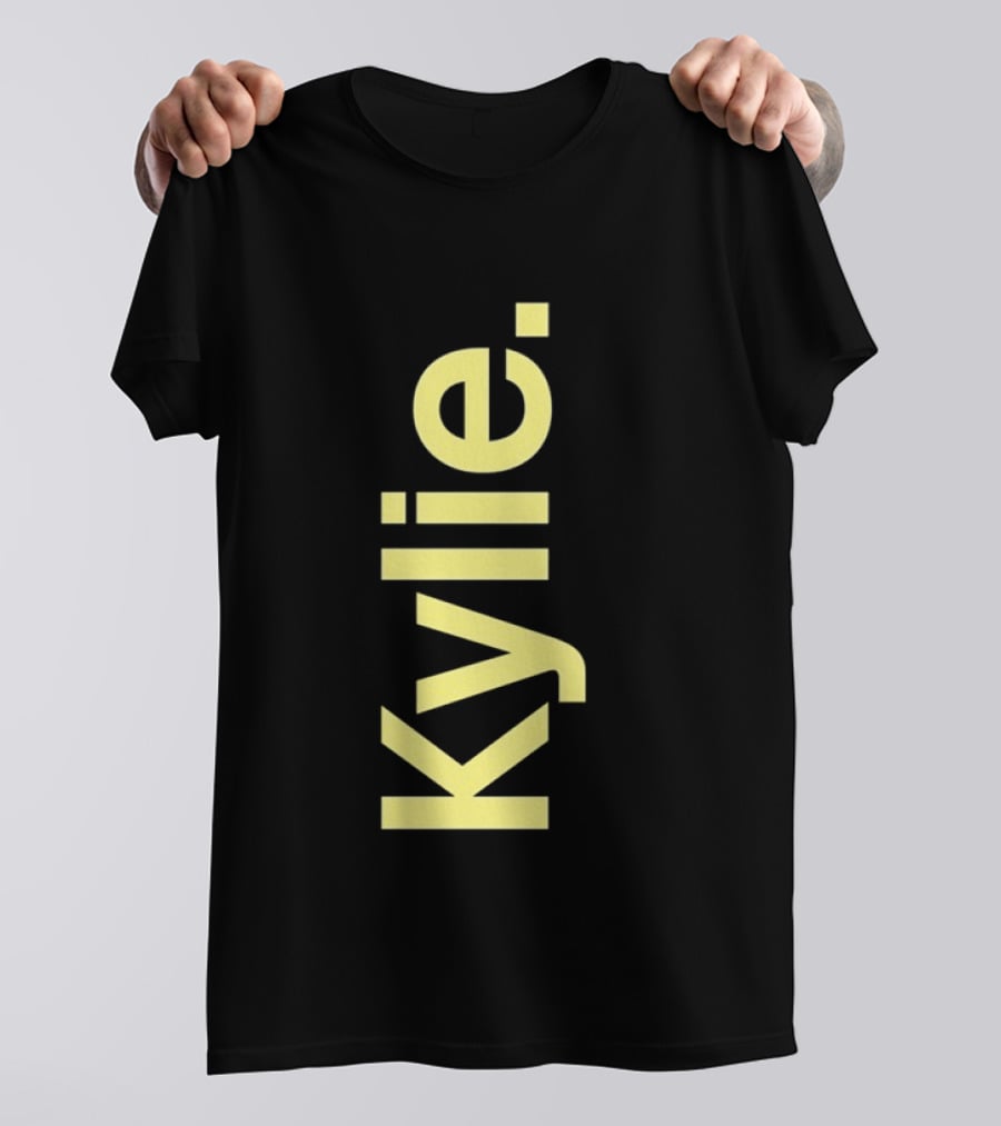 Kylie Minogue Vertical Yellow Kylie T-Shirt