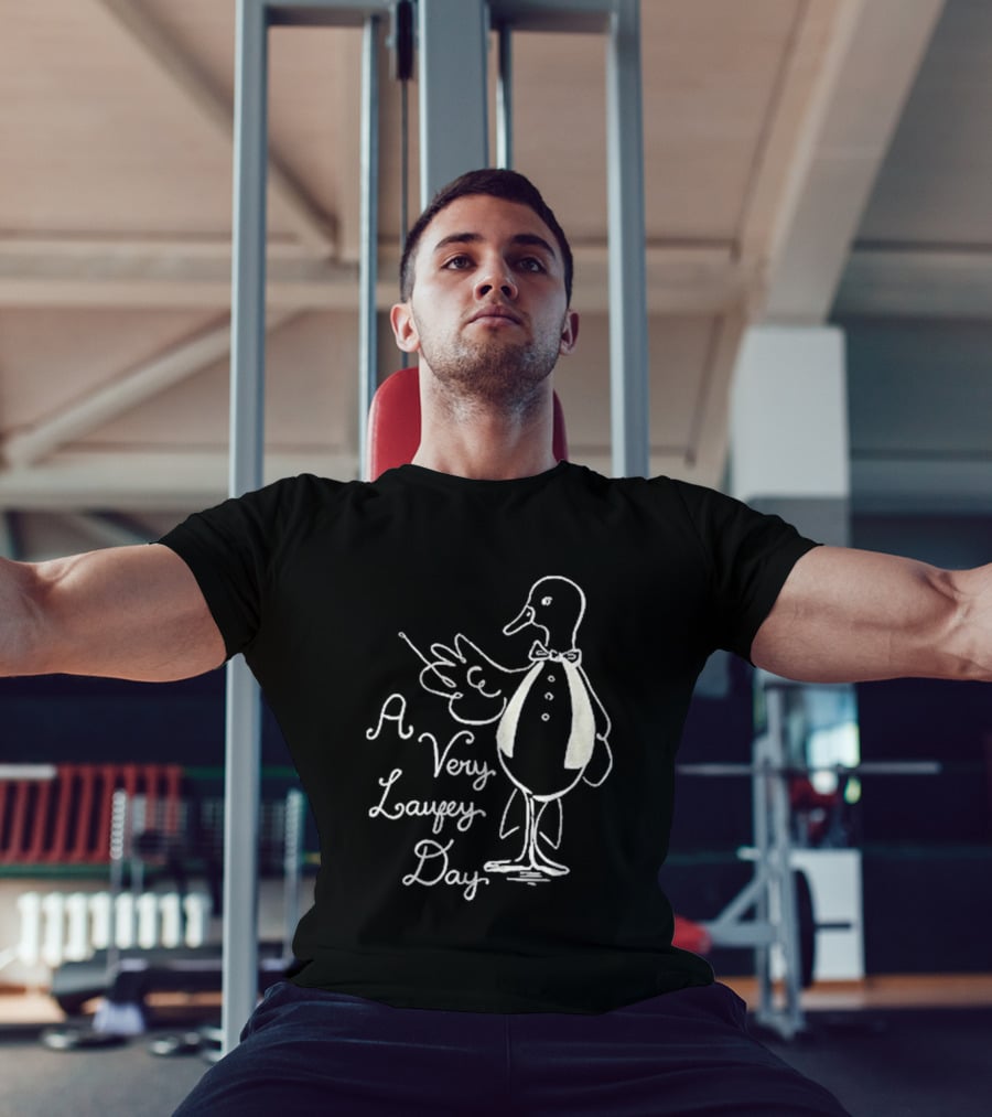 A Very Laufey Day Duck Drawing AVLD26 T-Shirt