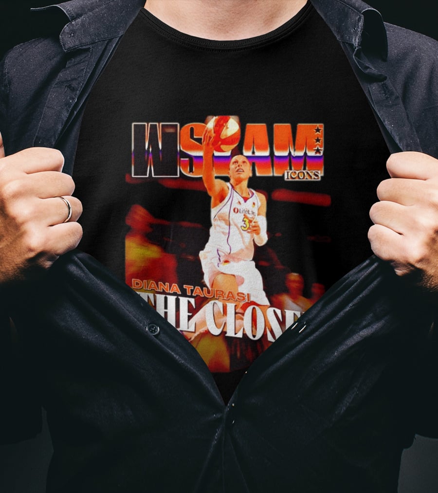 Diana Taurasi The Closer WNBA SLAM Icons Phoenix Mercury T-Shirt
