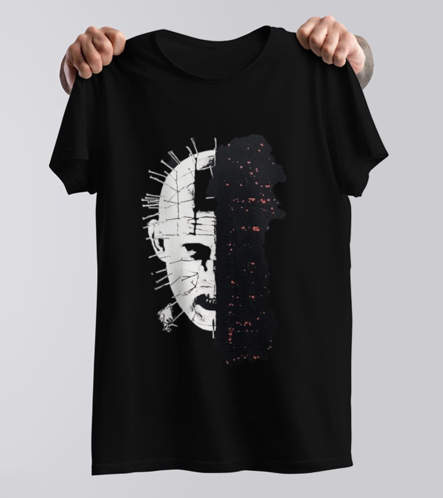 Halloween Horror Nights 2026 Hellraiser Pinhead Split T-Shirt