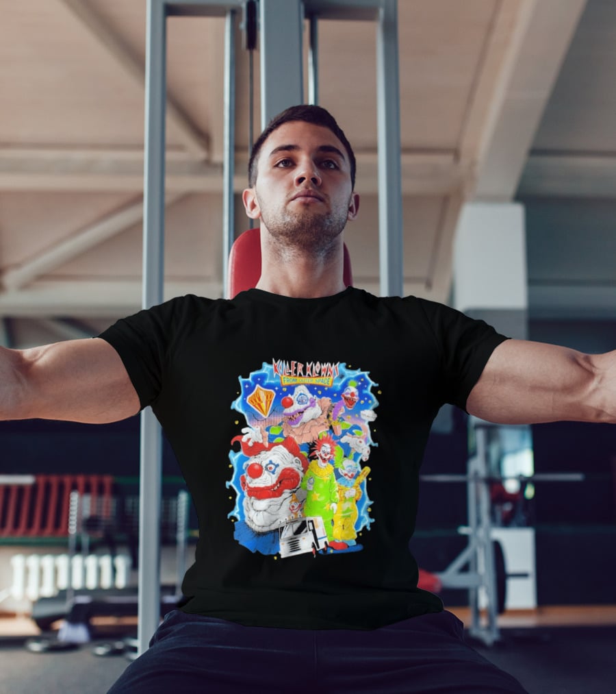 Killer Klowns From Outer Space Halloween Horror Nights 2026 Theme Park Journey T-Shirt