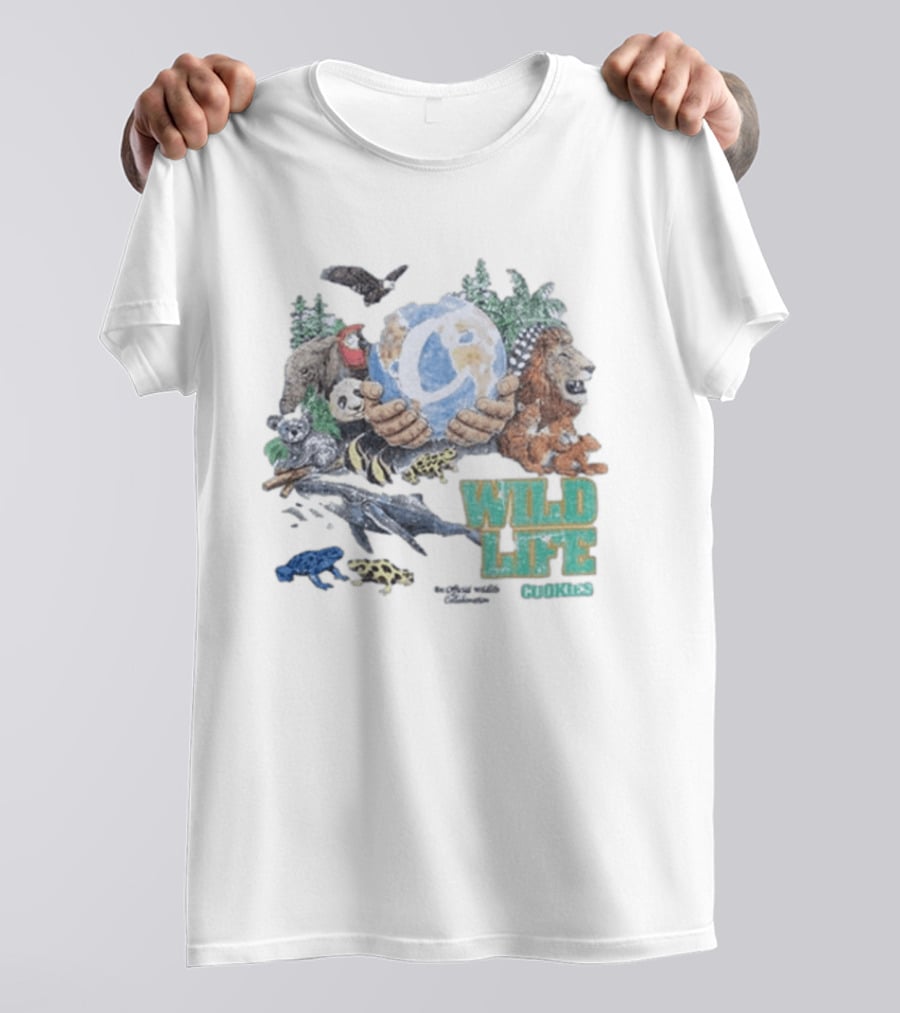 Wildlife World Cookies Animals And Nature Conservation T-Shirt