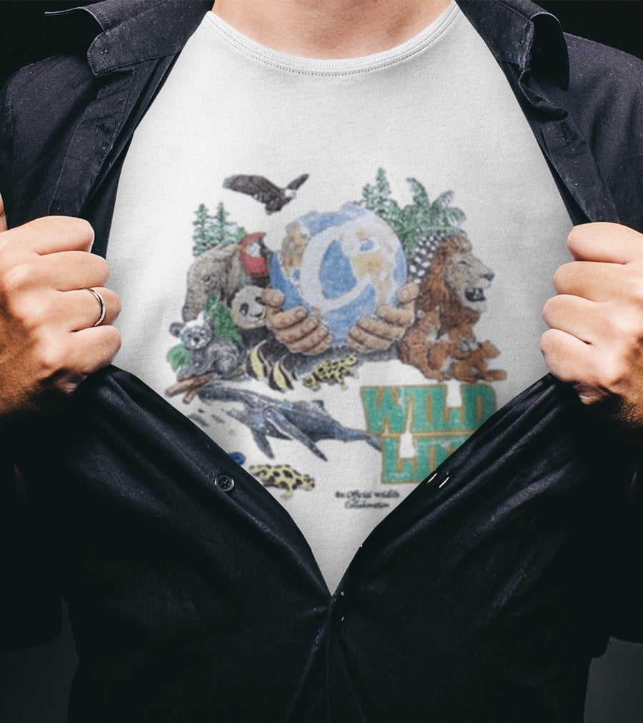 Wildlife World Cookies Animals And Nature Conservation T-Shirt