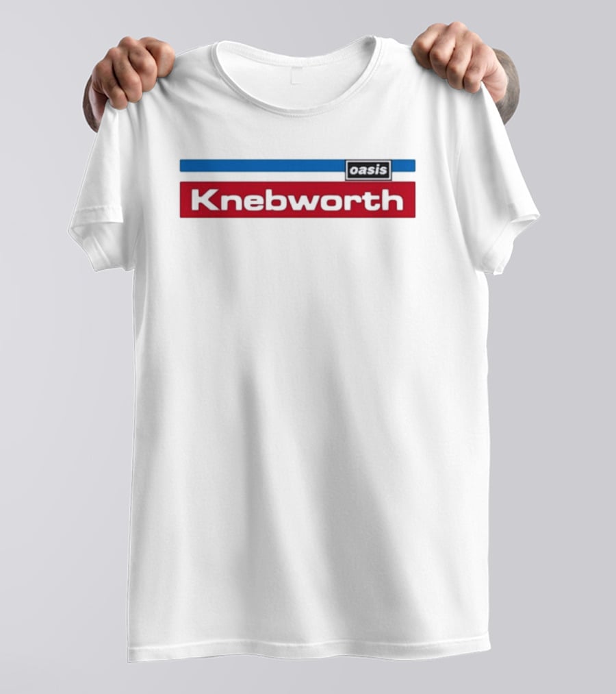 Oasis Knebworth Classic Concert Souvenir T-Shirt