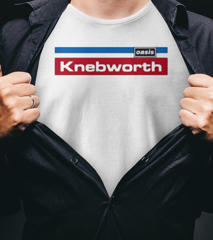 Oasis Knebworth Classic Concert Souvenir T-Shirt