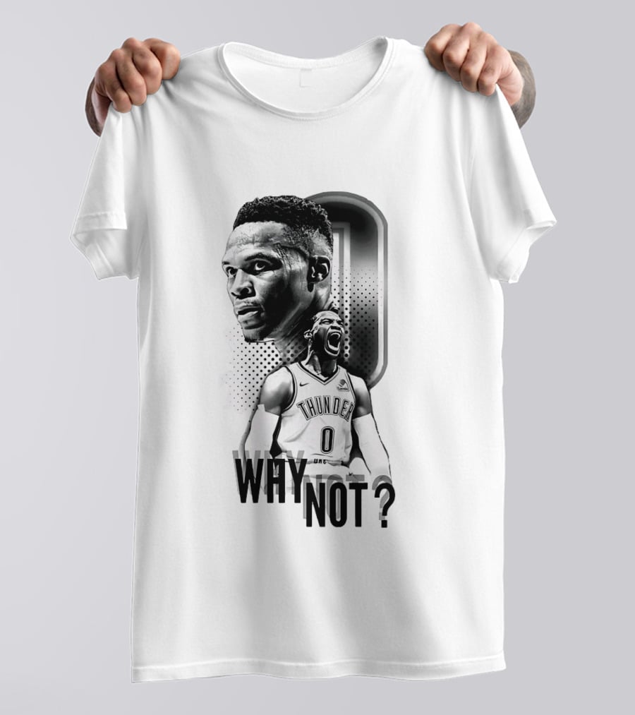 Russell Westbrook Oklahoma City Thunder Why Not 0 T-Shirt