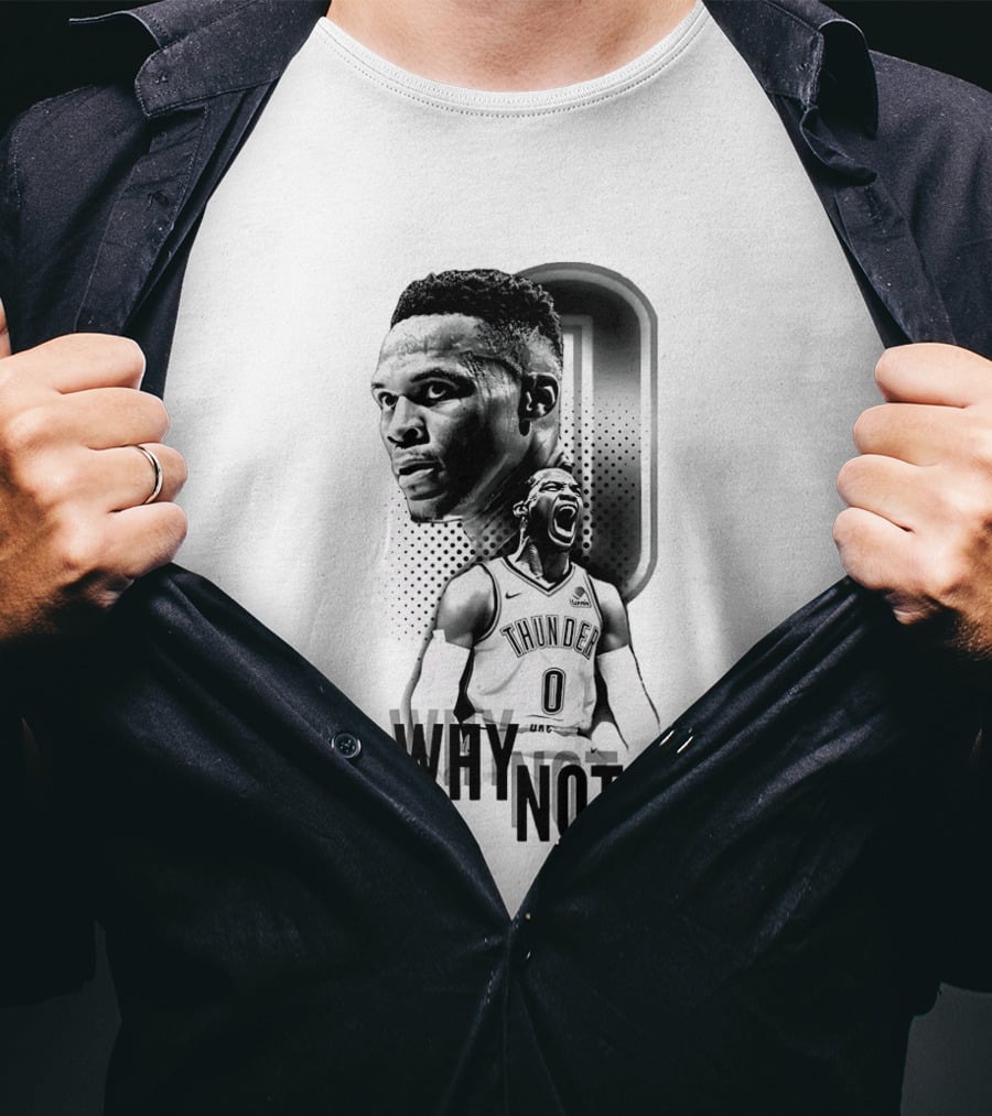 Russell Westbrook Oklahoma City Thunder Why Not 0 T-Shirt