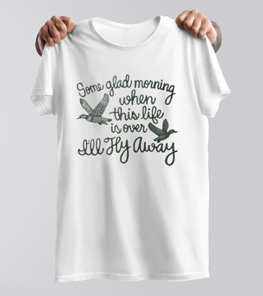 Some Glad Morning When This Life Is Over I'll Fly Away Bird Ducks T-Shirt