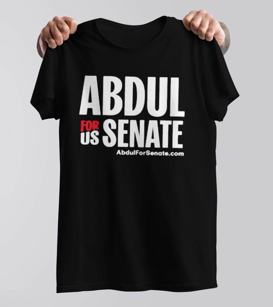 Abdul For US Senate AbdulForSenate.com T-Shirt