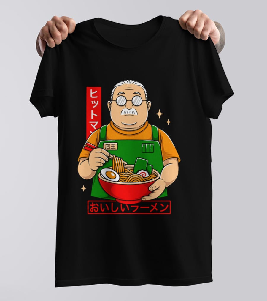 Chubby Guy Delicious Ramen T-Shirt