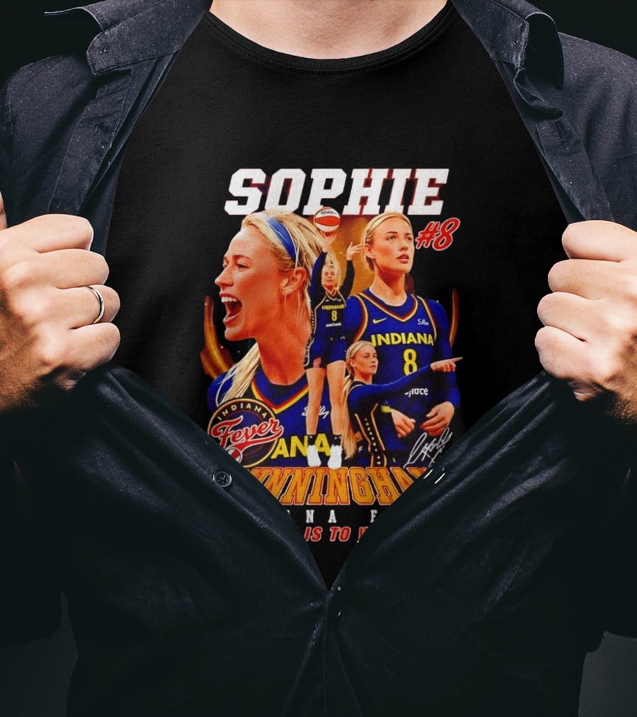 Sophie Cunningham Indiana Fever #8 The Point Is To Win Games 2026 T-Shirt