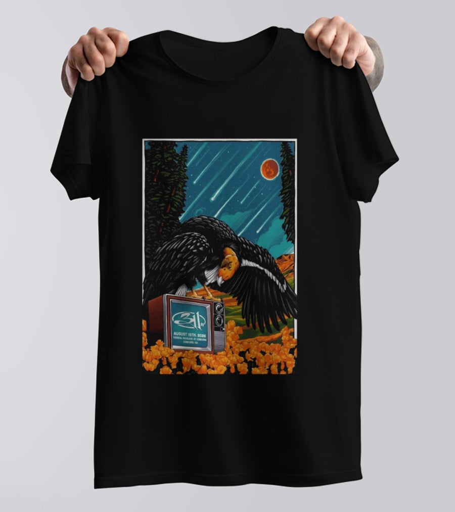311 Toyota Pavilion Concord Event August 15 2026 California T-Shirt
