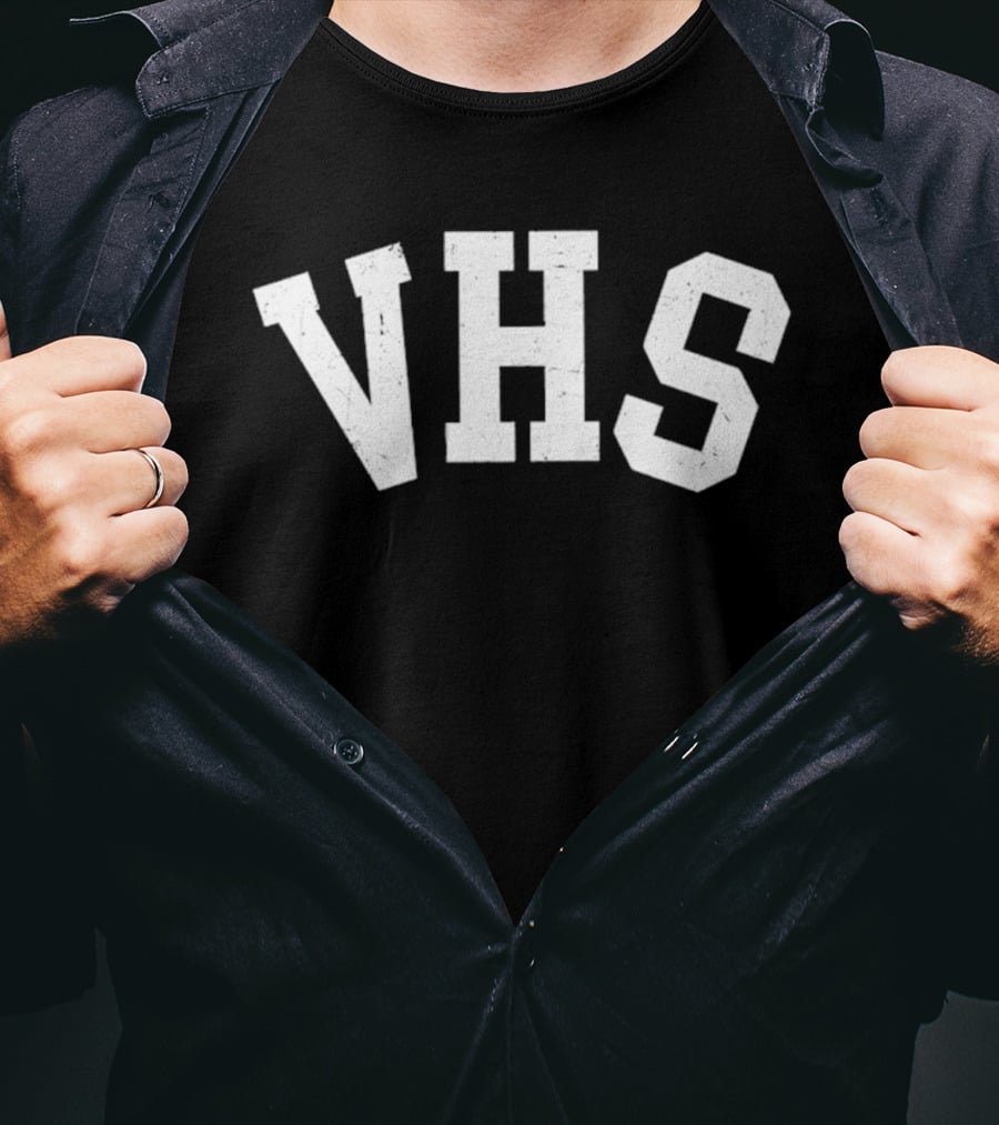 Vandegrift Crown Trio VHS Block T-Shirt