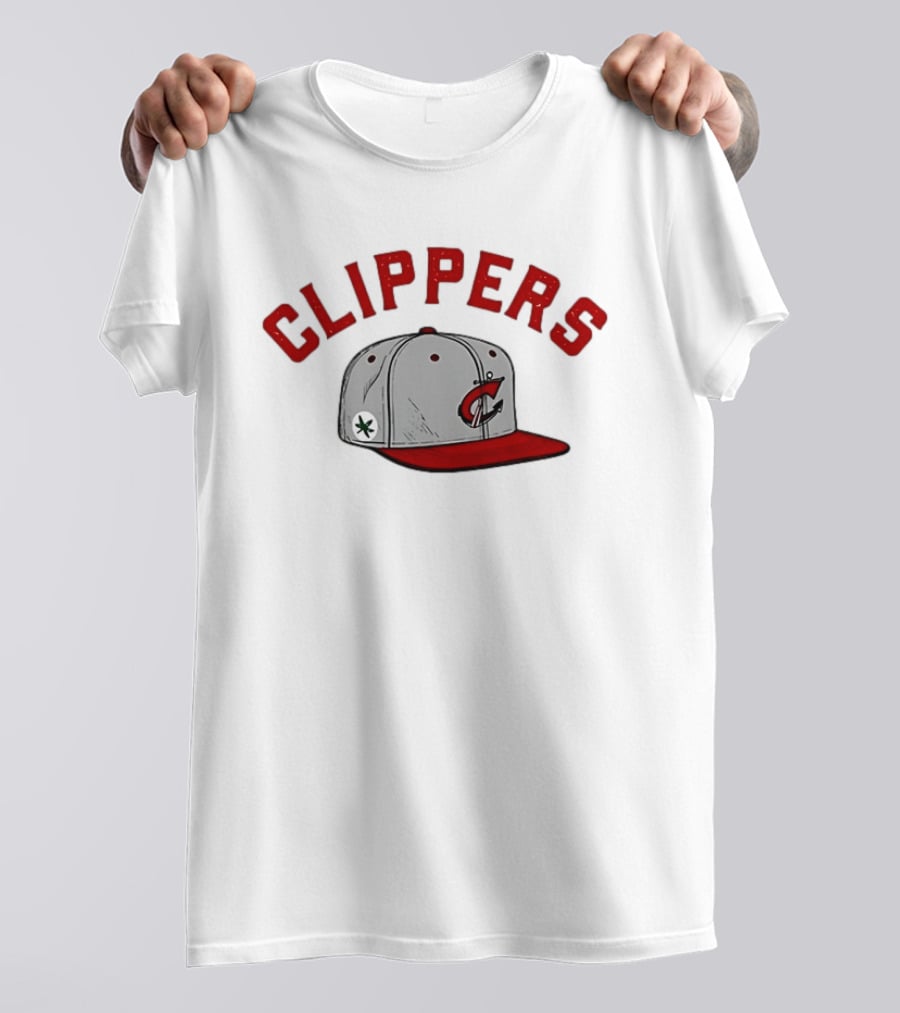 Columbus Clippers Baseball Cap Ohio State Buckeyes Clover T-Shirt