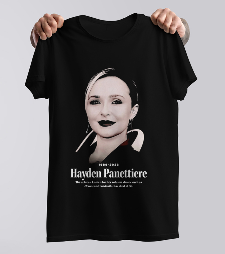 1989 2026 Hayden Panettiere Nashville Actress T-Shirt