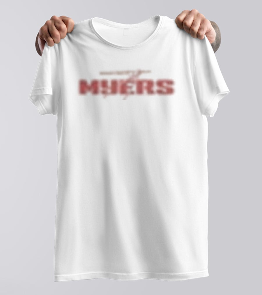 Michael Myers Halloween Knife Blood Red T-Shirt