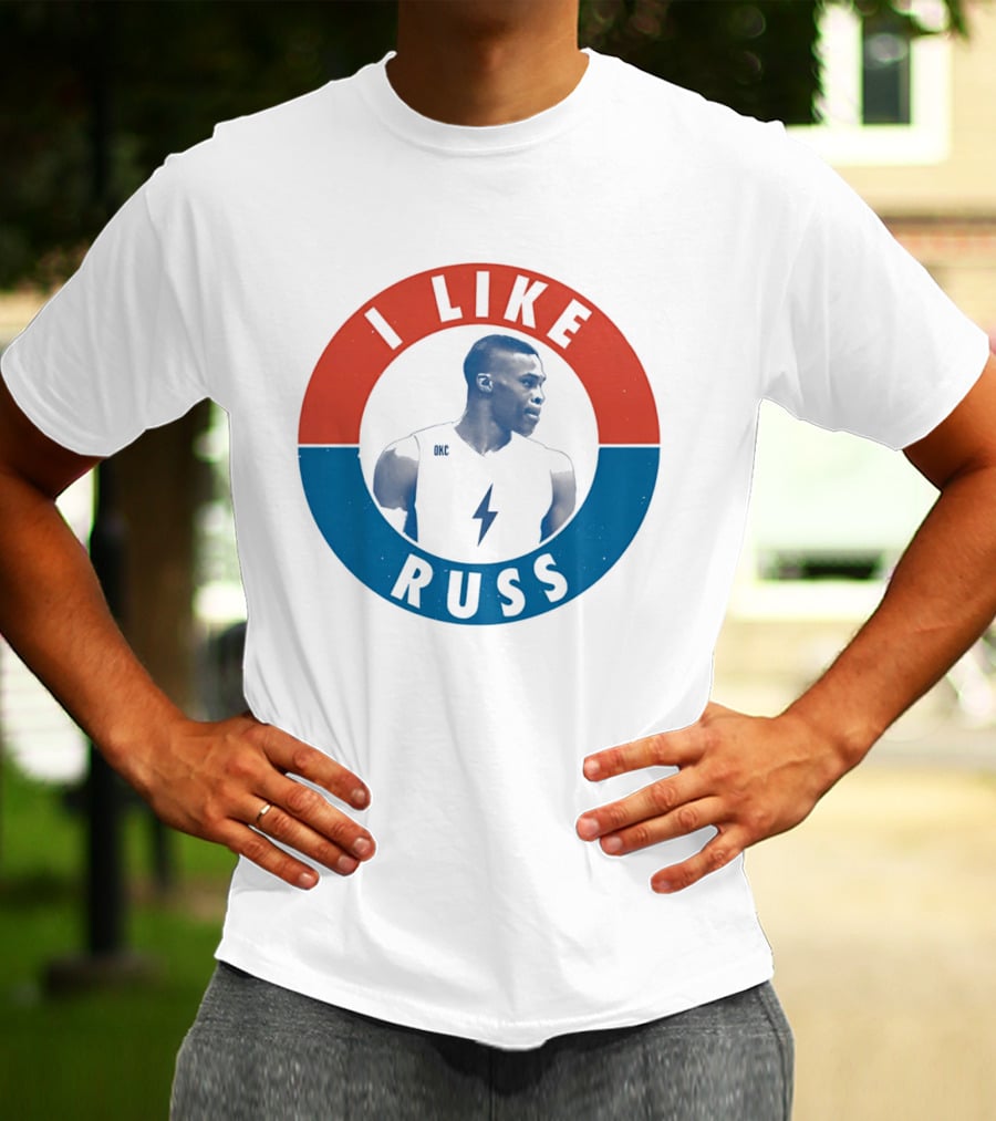 I Like Russ Oklahoma City Thunder Westbrook T-Shirt