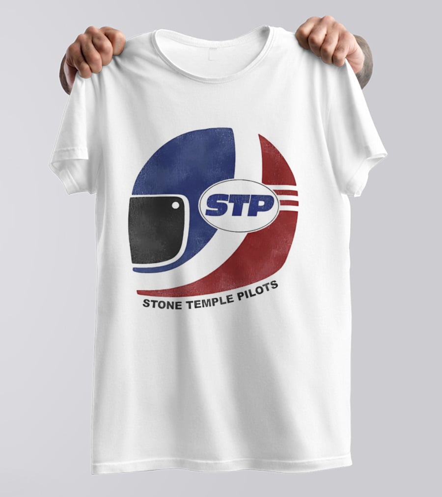 Stone Temple Pilots STP Helmet T-Shirt