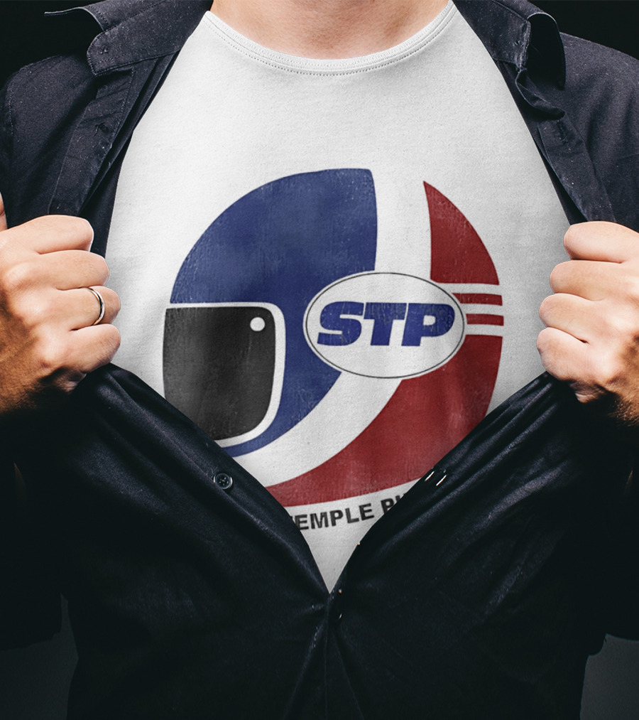 Stone Temple Pilots STP Helmet T-Shirt