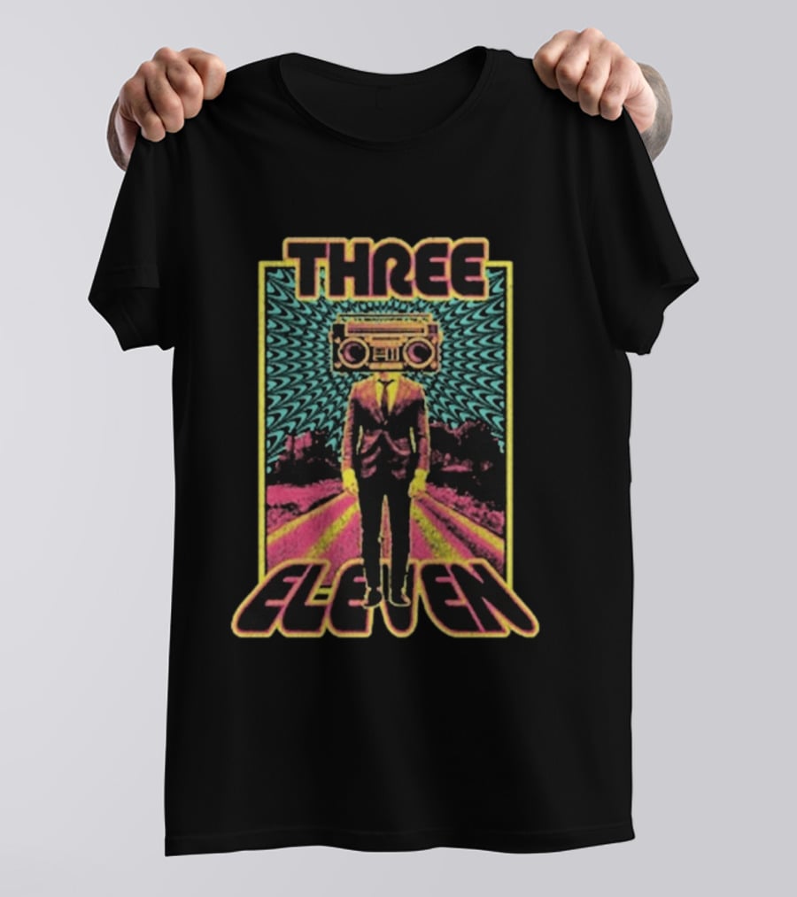Three Eleven Boombox Head Psychedelic Suit T-Shirt