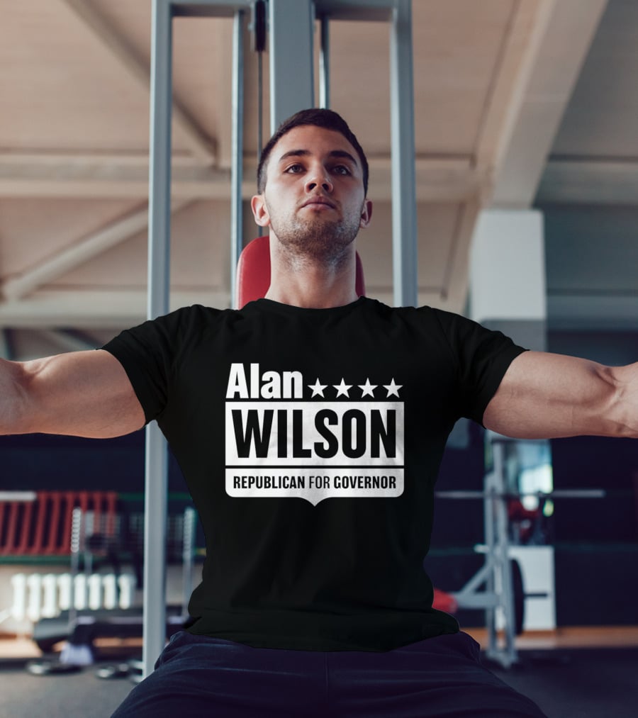 Alan Wilson Republican For Governor 2026 Election Campaign Stars T-Shirt