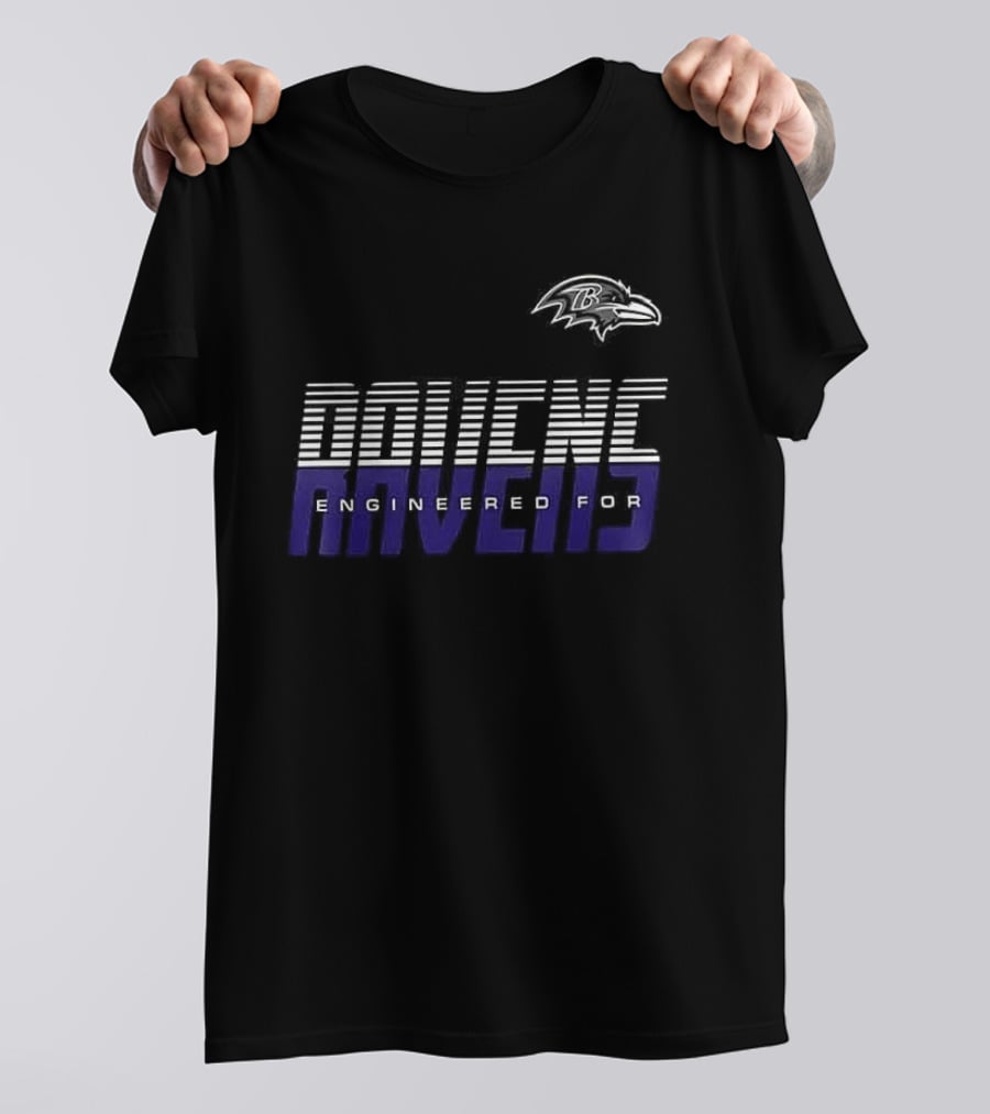 Baltimore Ravens Engineered For Ravens Fans Iconic Team Spirit T-Shirt