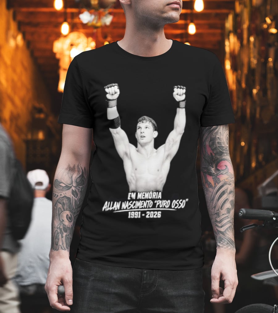 Ian Machado Garry Em Memória Allan Nascimento Puro Osso 1990 2026 T-Shirt
