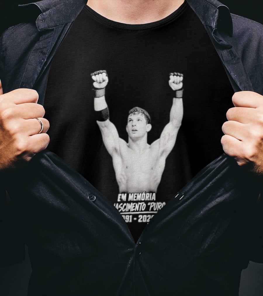 Ian Machado Garry Em Memória Allan Nascimento Puro Osso 1990 2026 T-Shirt