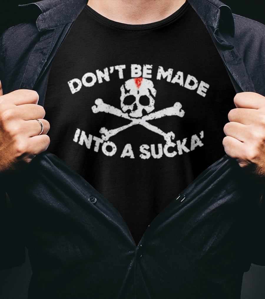 Lil Darkie Skull Crossbones Don't Be Made Into A Sucka T-Shirt