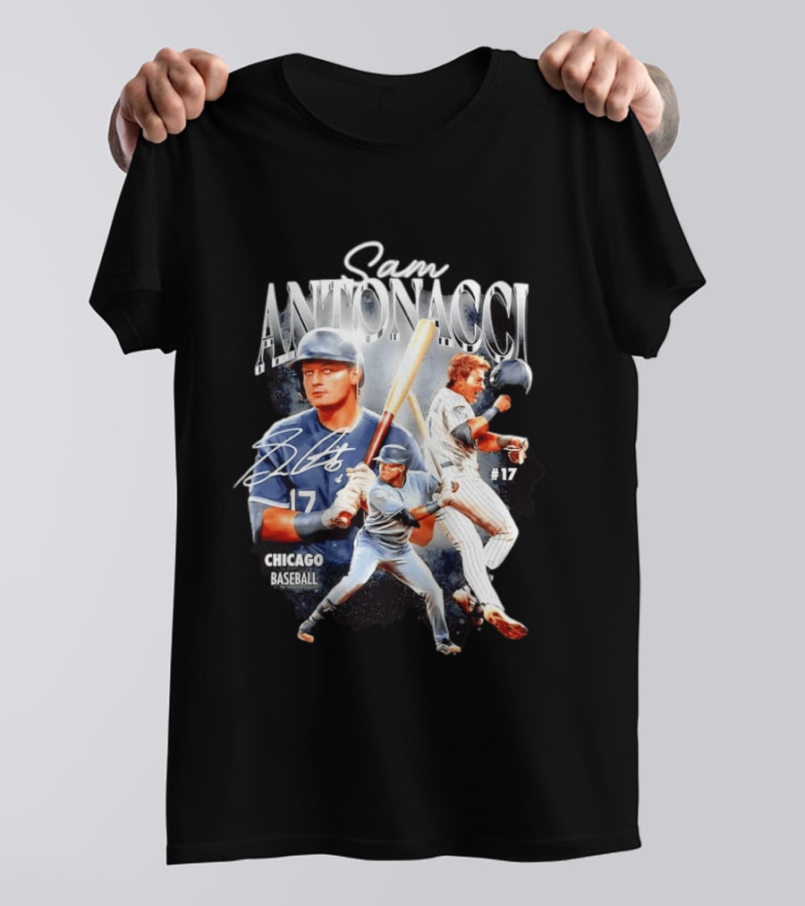 Sam Antonacci Chicago White Sox Baseball #17 2026 T-Shirt