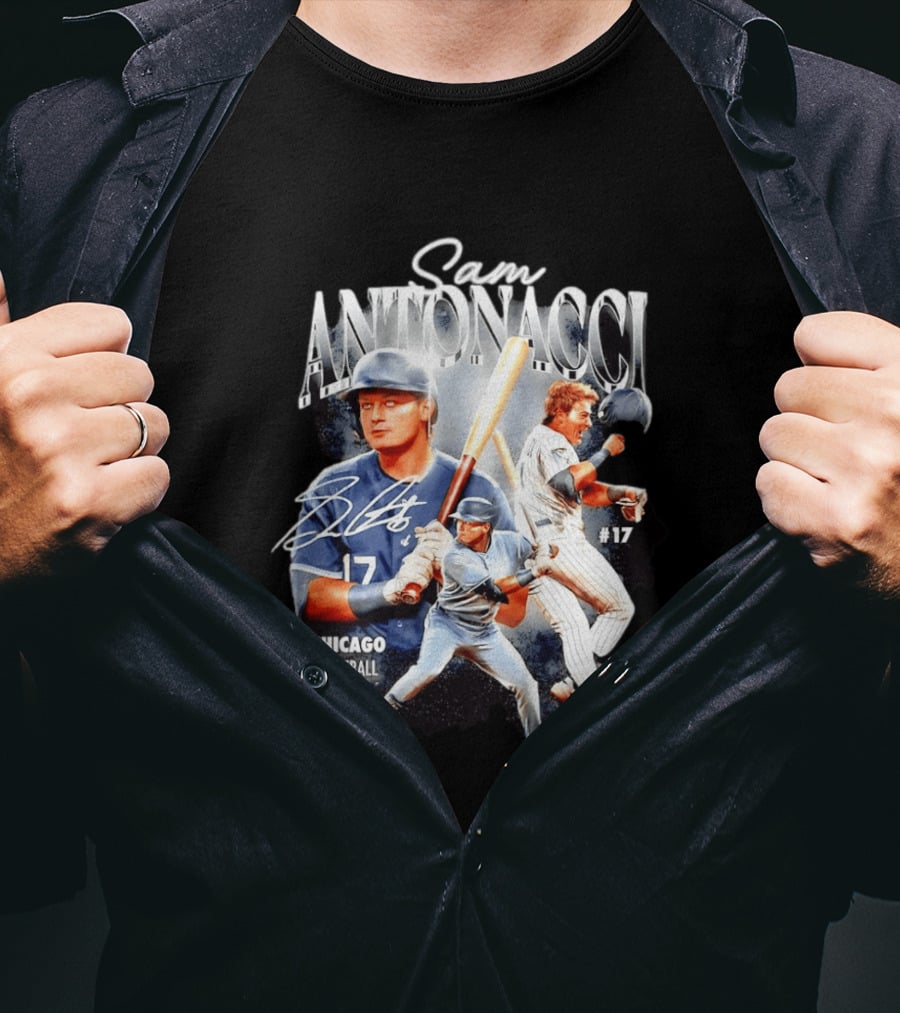 Sam Antonacci Chicago White Sox Baseball #17 2026 T-Shirt