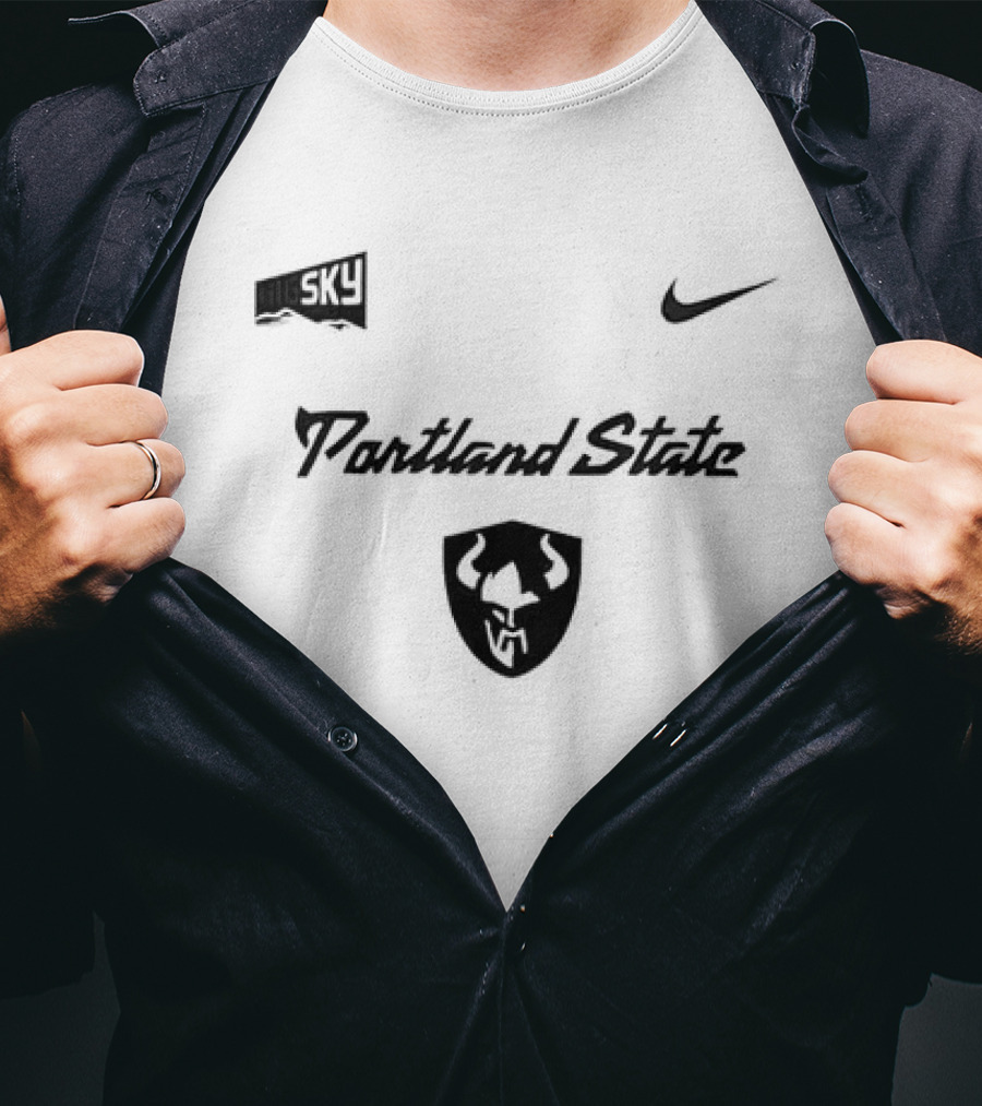 Portland State Vikings Nike Special Edition SKO Shield T-Shirt