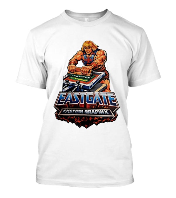 Eastgate Custom Graphix He Man Screen Printing T-Shirt