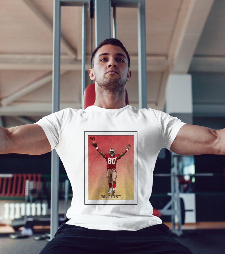 El Chivo 80 San Francisco 49ers Loteria Card T-Shirt
