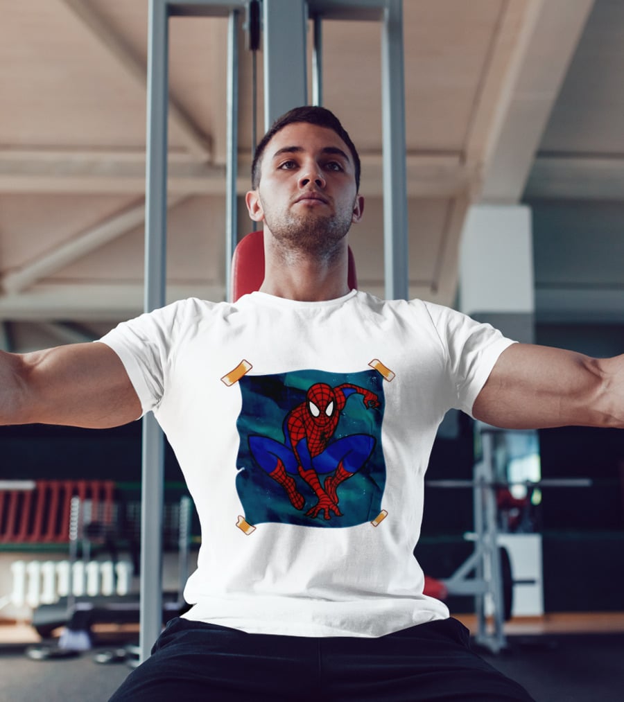 Spider Man Marvel Comics Superhero Iconic Action Pose T-Shirt