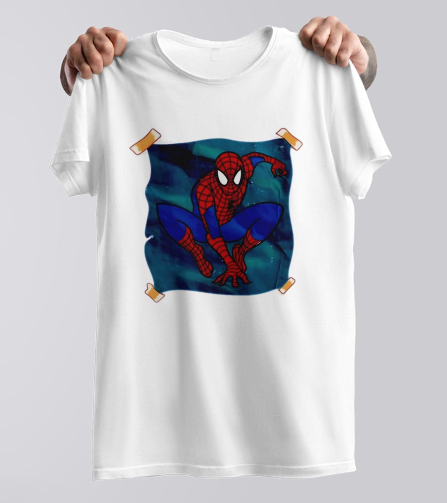 Spider Man Marvel Comics Superhero Iconic Action Pose T-Shirt